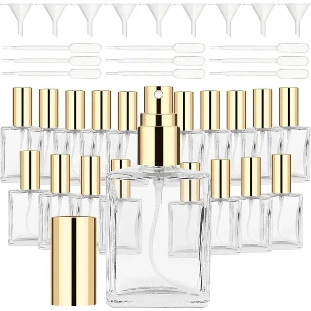 Glass Perfume Spray Bottles