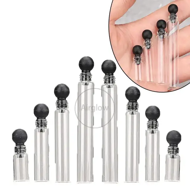 Mini glass sample vials