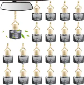Square Glass Hanging Diffuser Bottles
