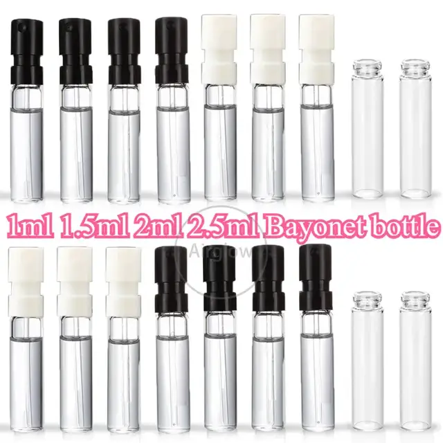 Glass Sample Spray Bottles