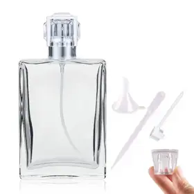 Glass Perfume Spray Bottles